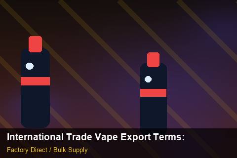 International Trade Vape Export Terms — International Trade Vape Export Terms: Tariff & HS Code — for German Importers photo 2