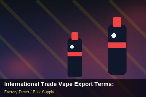 International Trade Vape Export Terms — International Trade Vape Export Terms: Customs Documentation — for UK Retailers photo 1