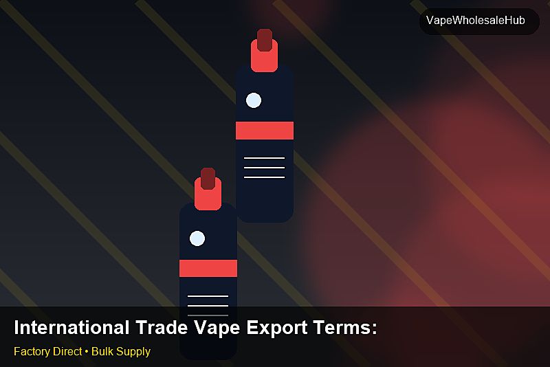 International Trade Vape Export Terms — International Trade Vape Export Terms: Bulk Supplier Guide | 2026 Edition photo 1