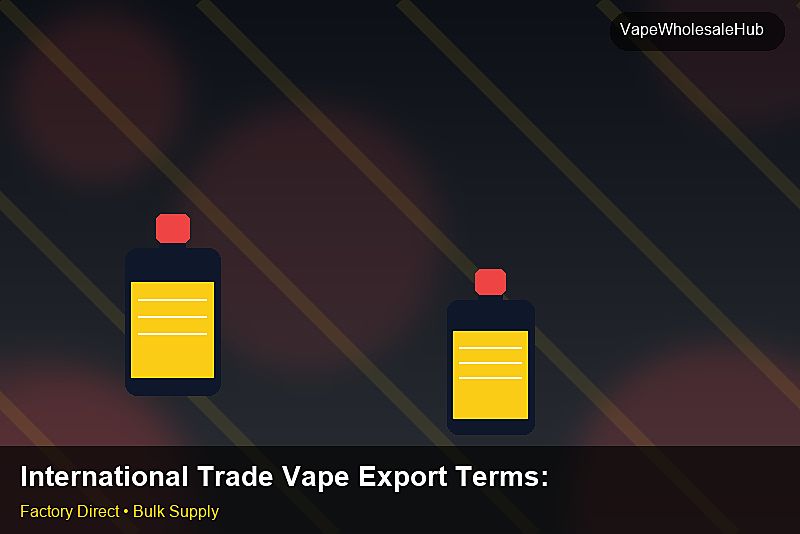 International Trade Vape Export Terms โ International Trade Vape Export Terms: Bulk Supplier Guide | 2026 Edition photo 2