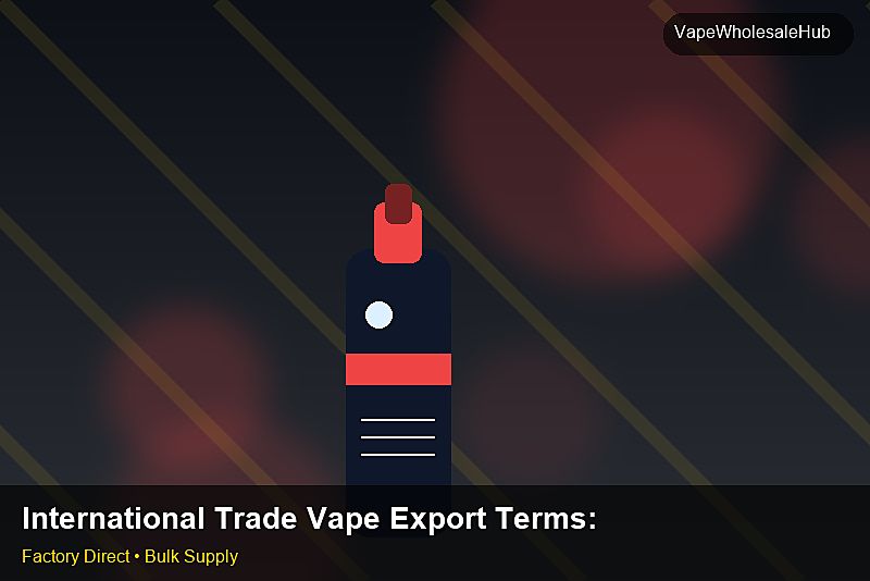 International Trade Vape Export Terms — International Trade Vape Export Terms: Factory Direct Quote | 2026 Edition photo 1