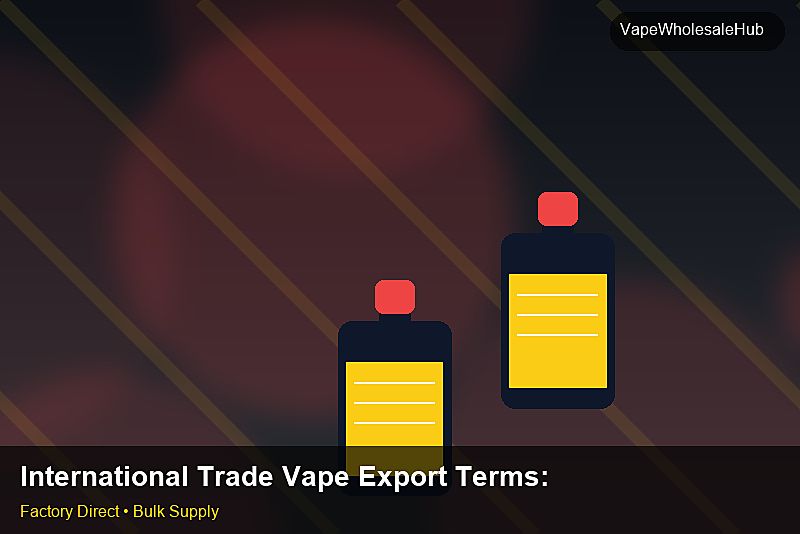 International Trade Vape Export Terms — International Trade Vape Export Terms: Quality Inspection Checklist | 2026 Edition photo 1