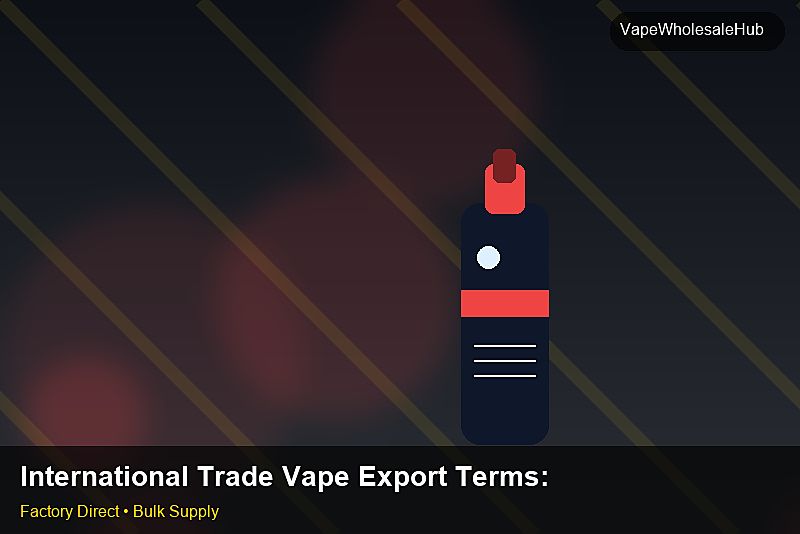 International Trade Vape Export Terms — International Trade Vape Export Terms: Procurement Strategy | 2026 Edition photo 1