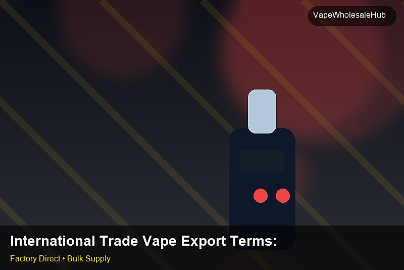 International Trade Vape Export Terms — International Trade Vape Export Terms: Compliance Standards | 2026 Edition photo 2