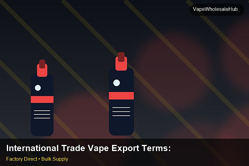 International Trade Vape Export Terms — International Trade Vape Export Terms: Sample Policy | 2026 Edition photo 1