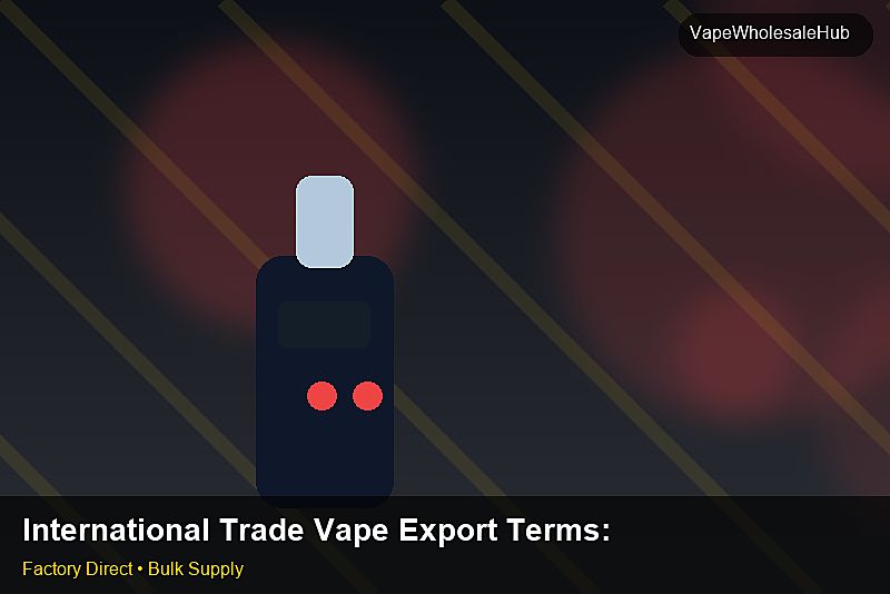 International Trade Vape Export Terms — International Trade Vape Export Terms: Payment Terms | 2026 Edition photo 1