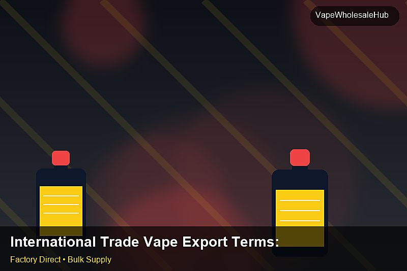 International Trade Vape Export Terms โ International Trade Vape Export Terms: OEM & ODM Service | 2026 Edition photo 2