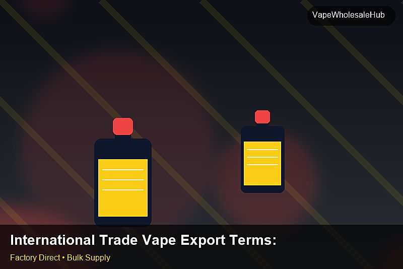 International Trade Vape Export Terms — International Trade Vape Export Terms: After-Sales Support | 2026 Edition photo 1