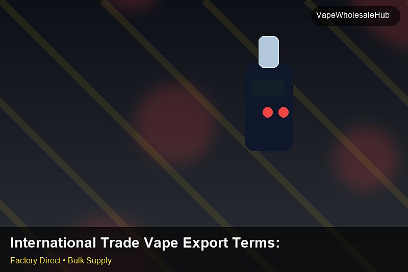 International Trade Vape Export Terms — International Trade Vape Export Terms: After-Sales Support | 2026 Edition photo 2