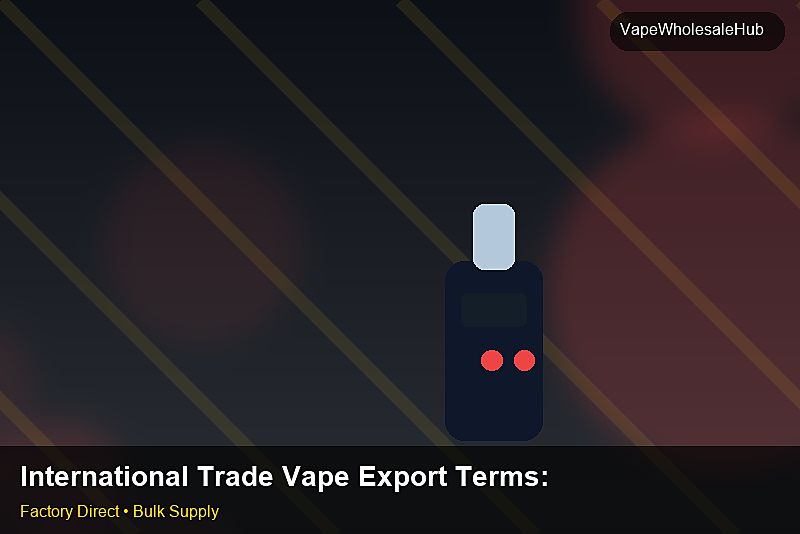 International Trade Vape Export Terms — International Trade Vape Export Terms: Market Trends 2026 | 2026 Edition photo 1