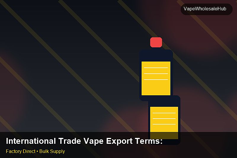 International Trade Vape Export Terms — International Trade Vape Export Terms: Regulatory Update | 2026 Edition photo 1