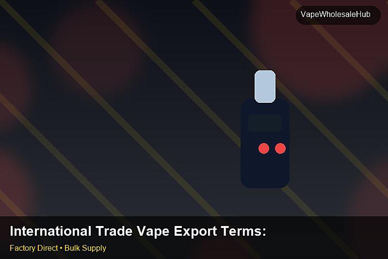 International Trade Vape Export Terms — International Trade Vape Export Terms: Cost Breakdown | 2026 Edition photo 1