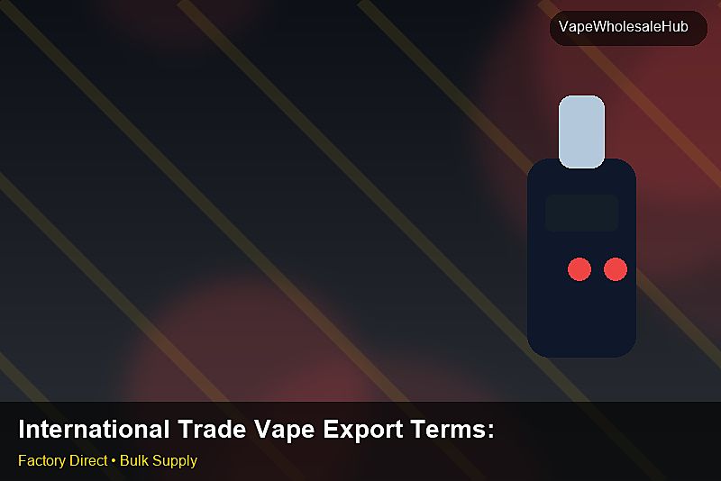 International Trade Vape Export Terms — International Trade Vape Export Terms: Certifications & MSDS | 2026 Edition photo 1