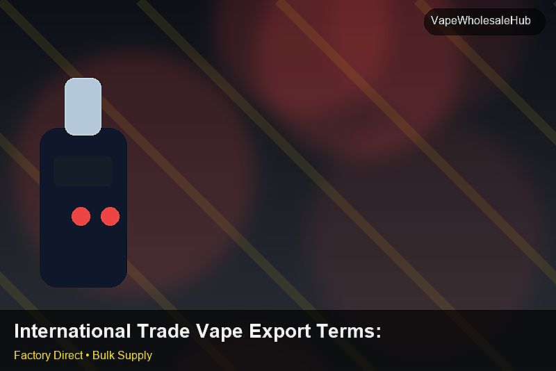 International Trade Vape Export Terms — International Trade Vape Export Terms: Production Capacity | 2026 Edition photo 1