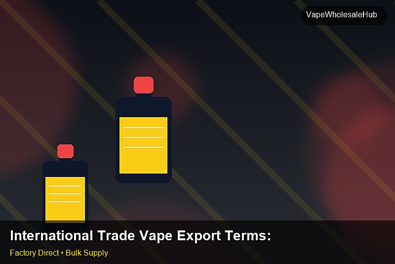 International Trade Vape Export Terms — International Trade Vape Export Terms: Risk Management | 2026 Edition photo 1