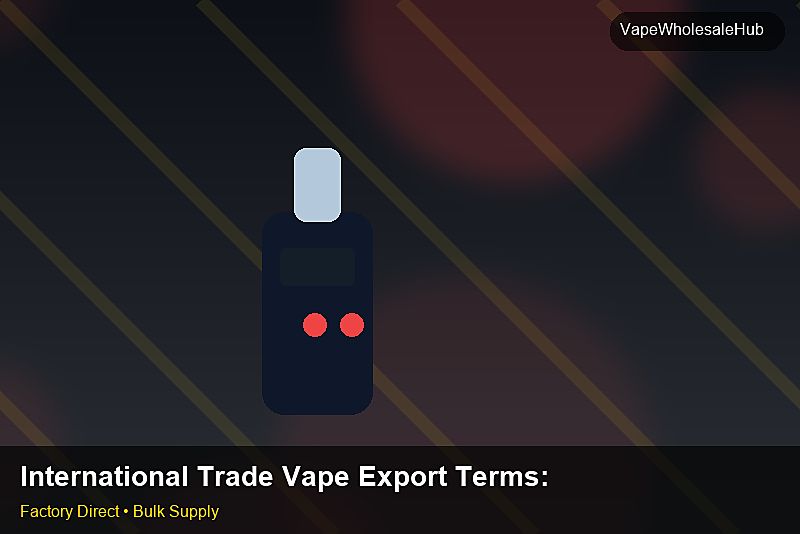 International Trade Vape Export Terms — International Trade Vape Export Terms: Risk Management | 2026 Edition photo 2