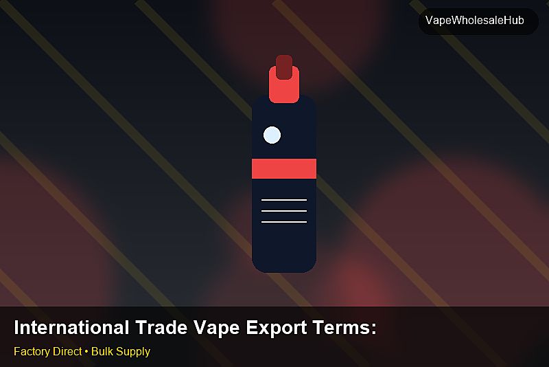 International Trade Vape Export Terms — International Trade Vape Export Terms: Sourcing Workflow | 2026 Edition photo 1