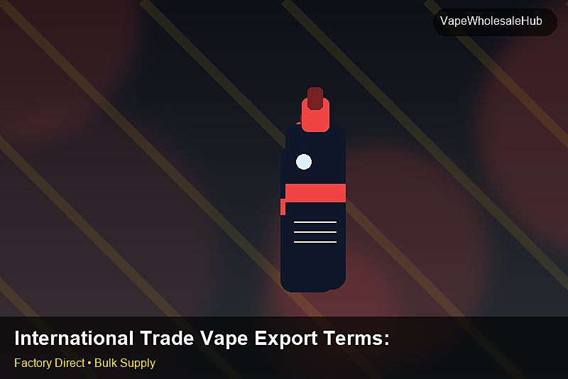 International Trade Vape Export Terms — International Trade Vape Export Terms: Sourcing Workflow | 2026 Edition photo 2
