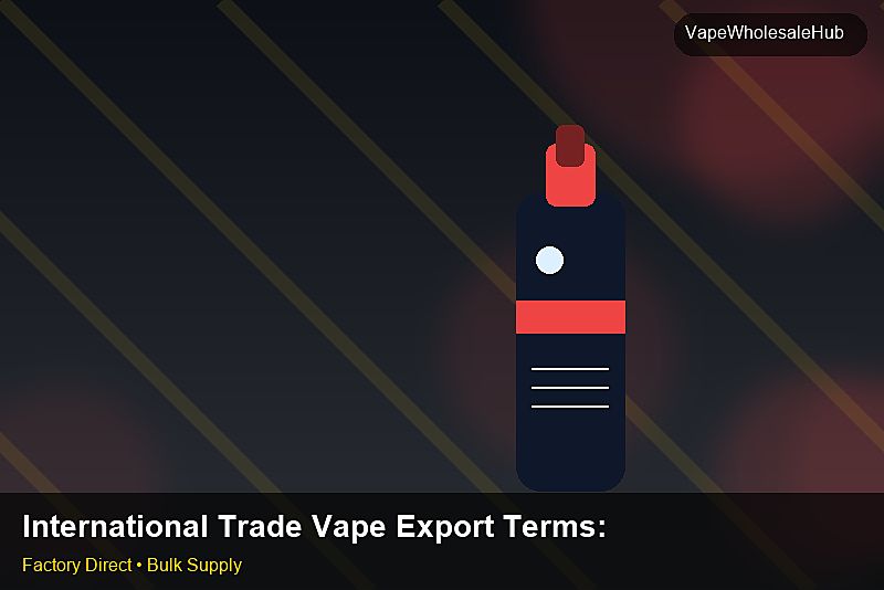 International Trade Vape Export Terms — International Trade Vape Export Terms: Inventory Management | 2026 Edition photo 2