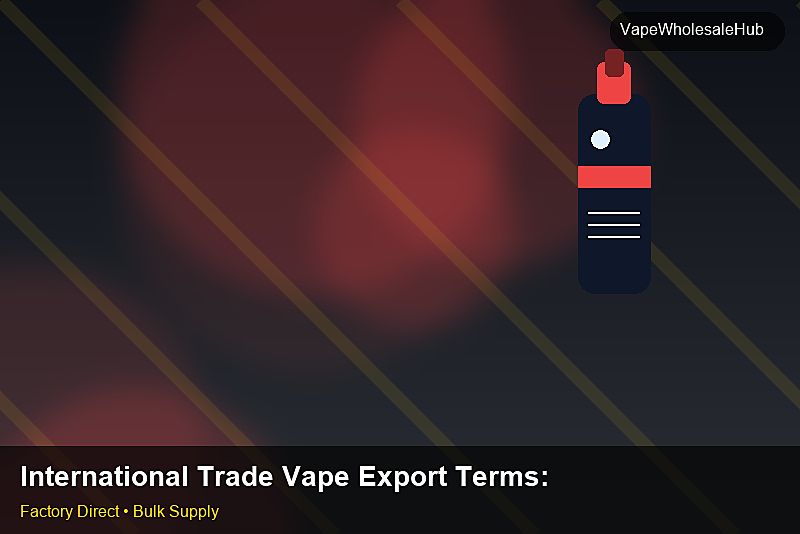 International Trade Vape Export Terms — International Trade Vape Export Terms: Eco-Friendly Materials | 2026 Edition photo 2