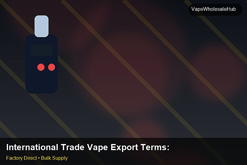 International Trade Vape Export Terms — International Trade Vape Export Terms: FAQ | 2026 Edition photo 1