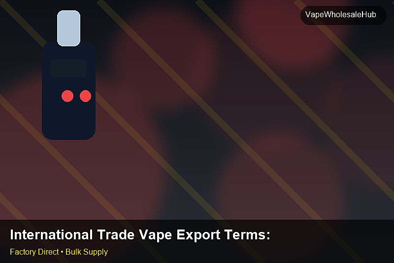 International Trade Vape Export Terms — International Trade Vape Export Terms: Margin Calculator | 2026 Edition photo 2