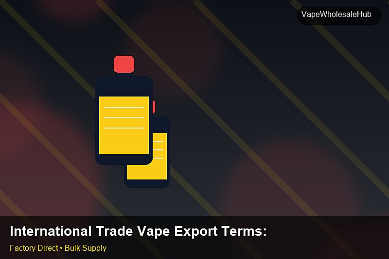 International Trade Vape Export Terms — International Trade Vape Export Terms: Beginner's Guide | 2026 Edition photo 1