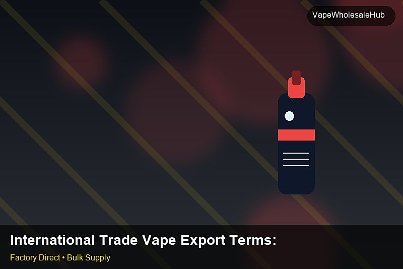 International Trade Vape Export Terms — International Trade Vape Export Terms: Procurement Checklist | 2026 Edition photo 1