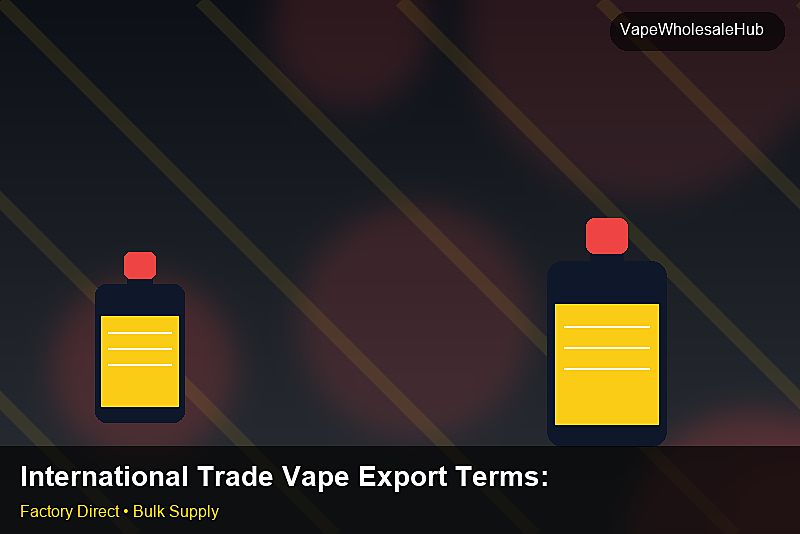 International Trade Vape Export Terms — International Trade Vape Export Terms: Procurement Checklist | 2026 Edition photo 2